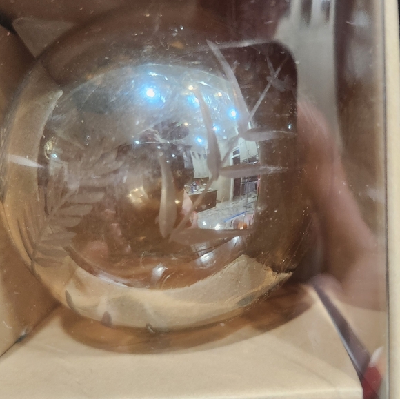 🆕️ Tidings & Joy Cut Glass Ornaments - Picture 3 of 10